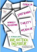 Akcje: Inspiracji nigdy dość! XIII Ogólnopolski Tydzień Bibliotek