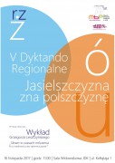 V dyktando regionalne