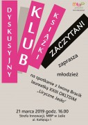 Kluby: „Wylałam na biel atrament…” – spotkanie z Iwoną Bracik