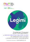 Zapraszamy po lutowe kody dostępu do serwisu LEGIMI