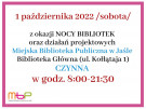 1 października Biblioteka Główna czynna 8:00-21:30