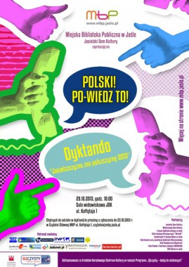 Projekty: Jasielszczyzna zna polszczyznę – dyktando 2013