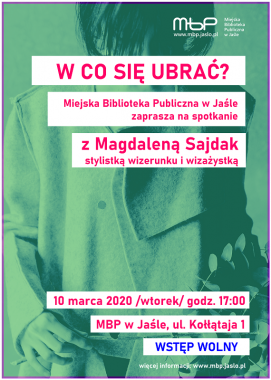 Moda, styl, piękno – spotkanie z Magdaleną Sajdak