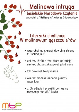 Literacki challenge W malinowym gąszczu słów