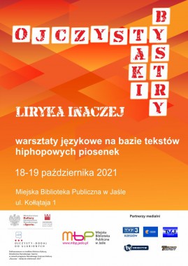 Projekty: Liryka inaczej – teksty piosenek hiphopowych