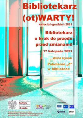 Projekty: Bibliotekarz o krok do przodu przed zmianami!