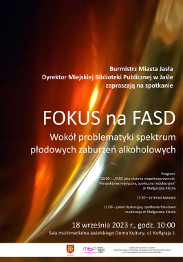 FOKUS na FASD w jasielskiej Bibliotece