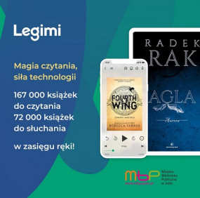 Wyjątkowy prezent dla miłośników e-booków i audiobooków  – bezpłatny roczny dostęp do serwisu Legimi.