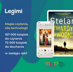 Majowe bezpłatne kody dostępu do serwisu Legimi